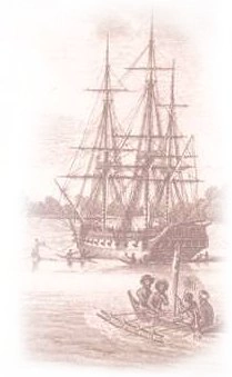 Engraving of the Uranie